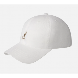 Kangol Washed Baseball - White